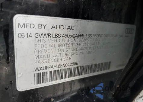 WAUFFAFL6EN042986